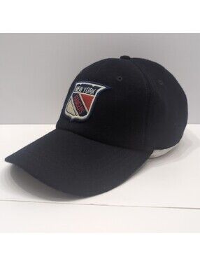 New York Rangers Vintage Wool Hat Black American Needle Archive Legend Strapback